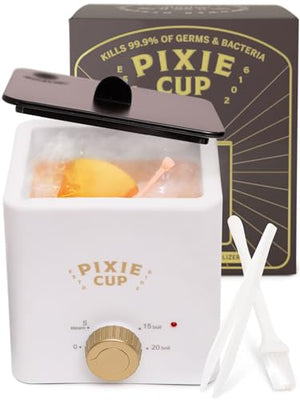 Pixie Menstrual Cup & Disc Boiler Sterilizer - Easily Submerge & Clean Your Period Cup in Boiling Water