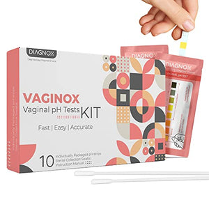 Vaginal PH Test Kit with Sterile Swabs and eBook - Vaginal PH Balance and Yeast Infection Test