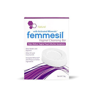 Femmesil Vaginal Soap for Relief from Yeast Infections for Women, Vaginal Itch & Irritation,