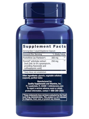 Life Extension CHOL-Support™, Helps Maintain Already Healthy Cholesterol, Heart Health, Artichoke Leaf Extract, Vitamin B5 pantethine, Gluten-Free, Non-GMO, Vegetarian, 60 Capsules Life ExtensionBuy Supplements Australia