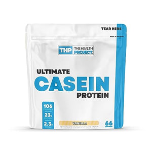 The Health Project Ultimate Casein Protein - Health-Conscious Slow Digesting Supplement