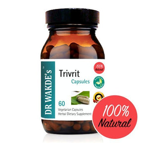 DR WAKDE'S Trivrit Capsules (Nishottar, 60 Veg Caps, Plant-Based Supplement, Ayurvedic Herb, All Natural, Vegan) DR WAKDE's buy supplements Au