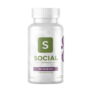 supplement productsSocial Naturals Women's Probiotic for Total Body Balance | 12 Strains with Lactobacillus & Bifidobacteria | Digestive, Vaginal & Immune Support | 20 Billion CFU | Vegan - JerryCherryUSA