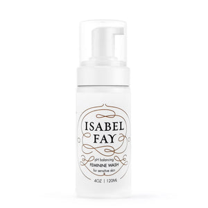 Isabel Fay ph Balanced Feminine Intimate Foam Wash gentle and safe for sensitive skin