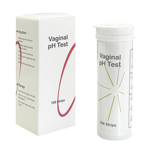 Vaginal pH Test -100 Strips BV Test Kit at Home for Women Feminine pH Test, Value Pack Monitor