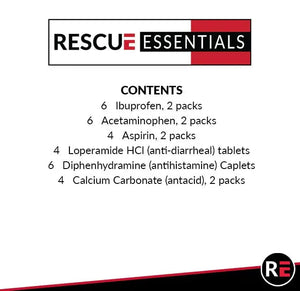 MEDICATIONS Unit DOSE Pack by RESCUE ESSENTIALS Rescue EssentialsBuy Supplements Australia