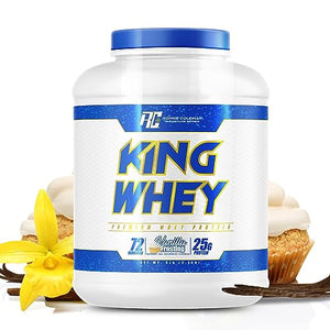 Ronnie Coleman Signature Series Whey Concentrate + Isolate Protein Powder, Pre Workout