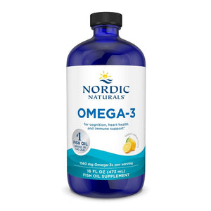 Nordic Naturals Omega-3, Lemon Flavor - 16 oz - 1560 mg Omega-3 - Fish Oil - EPA & DHA - Immune Support, Brain & Heart Health, Optimal Wellness - Non-GMO - 96 Servings Nordic NaturalsBuy Supplements Australia