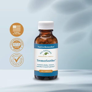 Native Remedies TremorSoothe - Natural Homeopathic Formula to Temporarily Control Shakes, Tremors, Muscle Spasms and Twitches -180 Tablets Native RemediesBuy Supplements Australia
