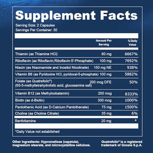 Opti + Homocysteine Capsules | Daily Brain and Heart Health Supplements* | Brain Supplement with Methylcobalamin & Methylfolate | 60 capsules/30 Servings Opti + Life buy supplements Au