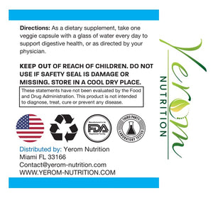 Yerom Nutrition 60 Billions Probiotics Yerom Nutrition buy supplements Au