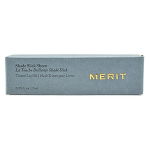 Merit Shade Slick Hydrating Tinted Lip Oil – Twin Set Mauve | Vegan Lip Gloss with Rosehip, Shea & Jojoba Oils for Moisturizing High-Shine Color MeritBuy Supplements Australia