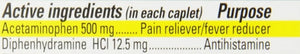 Percogesic Extra Strength Acetaminophen & Diphenhydramine Pain Relief, Fast-Acting Aspirin-Free Fever Reducer & Antihistamine, 60 Count PercogesicBuy Supplements Australia