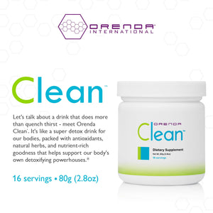 Orenda Clean - Peptizyme-SP EN, Aronia Berry, Aloe Vera and More for Digestive Support - Nutrient-Rich Supplement for Wellness - 80g, 16 Servings Orenda International buy supplements Au