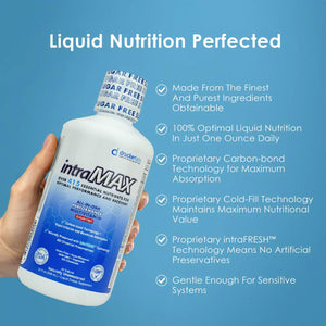 intraMAX Drucker Labs Organic Sugar-Free All-in-One Performance Liquid Multivitamin for Men & Women | Non-GMO, Gluten & Dairy Free | with Magnesium, Zinc, Vitamins D, C & E | 32 oz intraMAX buy supplements Au