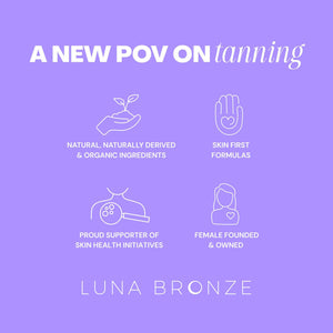 Luna Bronze Cosmic Bronzing Drops | Lightweight, Hydrating & Washable Liquid Bronze Drops | Non-Greasy Formula Enriched with Sodium Hyaluronate & Shea Butter | Responsible Mica (30ml/1.01 fl. oz) Luna BronzeBuy Supplements Australia