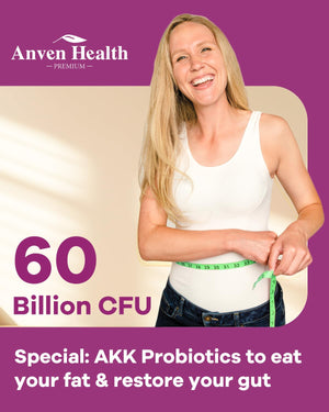Spermidine 20mg + Fisetin 300mg + Akkermansia for Women丨Cellular Renewal, Metabolic & Gut Health Anven Health buy supplements Au