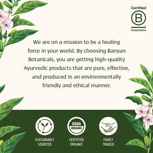 Banyan Botanicals Organic Tranquil Mind – Nervous System Support & Physical Relaxation Supplement – with Skullcap, Passionflower & Gotu Kola – Non-Drowsy Systemic Grounding – 90 Tablets – USDA Organic Banyan BotanicalsBuy Supplements Australia