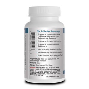 Essential Source TriActive Biotics for Men - Probiotic Capsules, 30 Billion CFU with Prebiotics & Blue Spirulina, Shelf Stable, Allergen Free, Digestive & Immune Support, 30 Count Essential Source buy supplements Au