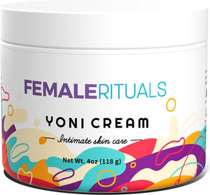 FEMALE RITUALS Vulva Moisturizing Cream - Vulva Care Balm - Clinically Tested Vaginal Moisturizer