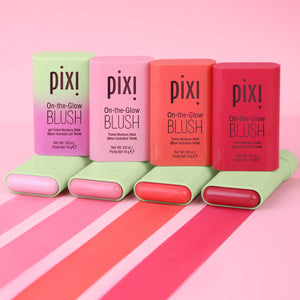 Pixi On-the-Glow Blush Stick in CheekTone, pH Reactive Hydrating Tinted Moisture Stick for Cheeks and Lips with Ginseng, Aloe Vera and Fruit Extracts, Twist-Up Design, Paraben-Free, 19g / 0.6 oz PixiBuy Supplements Australia