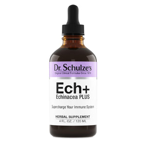 Dr. Schulze's Echinacea Plus | Echinacea Root and Seed | All Organic Extract | Gluten-Free & Non-GMO for Immune System Support | 4 oz Dr. Schulze'sBuy Supplements Australia