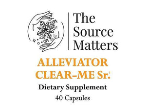 The Source Matters Alleviator Clear-ME SR Seasonal Allergy Relief and Immune Support | Quercetin, Bromelain, Stinging Nettles, NAC, and Vitamin C (40 Capsules) THE SOURCE MATTERS buy supplements Au