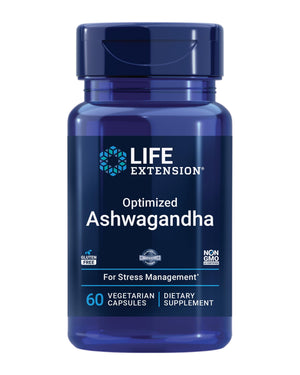 Life Extension Rhodiola and Ashwagandha Extract Bundle, Rhodiola rosea and ashwagandha Supplements, 60 Capsules Each Life Extension buy supplements Au