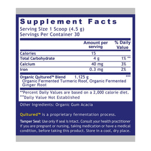 Premier Research Labs Premier Fermented Turmeric/Ginger Root - Probiotic Fermented Turmeric & Ginger Powder Supplement, Active Curcuminoids, Herbal Supplement - 4.7 Oz Premier Research LabsBuy Supplements Australia