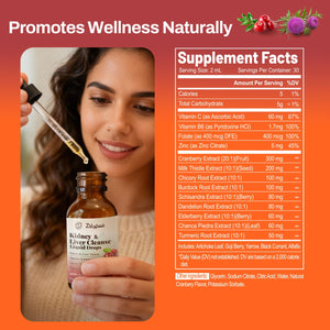 Zeolite Detox Drops for Kids & Kidney Cleanse Drops for Adults - Liquid Supplement Duo with Vitamins C B12 D3, Cranberry, Chanca Piedra, Milk Thistle & Herbal Blend - Mixed Berry & Cranberry Flavor, 6 Pavintrix buy supplements Au