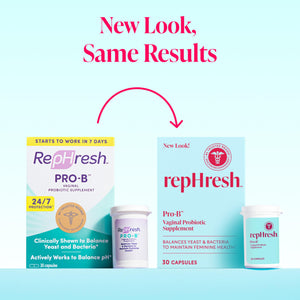 RepHresh Pro-B Women's Probiotic, Probiotic Supplement for Women, 30 Oral Capsules Rephresh buy supplements Au