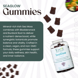The EverÉ Natural Alchemy Sea Moss with Bladderwrack & Burdock Root – Vegan, Plant-Based Gummies with Minerals & Botanicals – Mixed-Berry Flavor, Non-GMO & Gluten-Free The EverÉ Natural Alchemy buy supplements Au