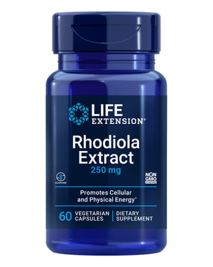 Life Extension Rhodiola and Ashwagandha Extract Bundle, Rhodiola rosea and ashwagandha Supplements, 60 Capsules Each Life Extension buy supplements Au