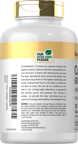 Doctor's Way Collagen Complex | 150 Caplets | with Vitamin C and Biotin | Non-GMO, Gluten Free Supplement Doctor's Way buy supplements Au