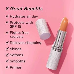 Elizabeth Arden Eight Hour Cream Lip Protectant Stick, Moisturizing Balm, Sheer with Sunscreen, SPF 15, Repairs Cracked Lips, 0.13 oz