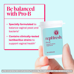 RepHresh Pro-B Women's Probiotic, Probiotic Supplement for Women, 30 Oral Capsules Rephresh buy supplements Au