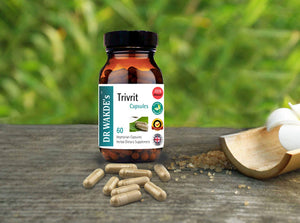 DR WAKDE'S Trivrit Capsules (Nishottar, 60 Veg Caps, Plant-Based Supplement, Ayurvedic Herb, All Natural, Vegan) DR WAKDE's buy supplements Au