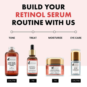 Eclat Skincare Renewing Retinol Serum for Face - Anti Aging Serum with Hyaluronic Acid & Aloe Vera – Hydrates and Improves the Signs of Aging