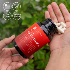 Neurogan Urolithin A PRO Capsules - 1000mg, 120 Ct - Advanced Cellular Health, Post Biotic Supplements - Ultra Micronized Urolithin A Supplement, Sourced from Pomegranate Extract Neurogan buy supplements Au