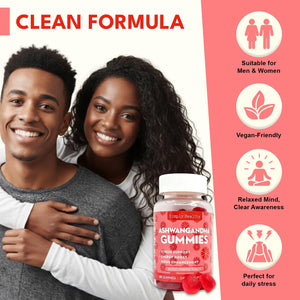 Simply Healthy Premium Ashwagandha Gummies, Stress Support with Blood Orange Flavor, Vegan, Easy to Chew, Daily Aid, Energy Booster, Mood Enhancer, for Both Men and Women, 60 Gummies Simply Healthy buy supplements Au