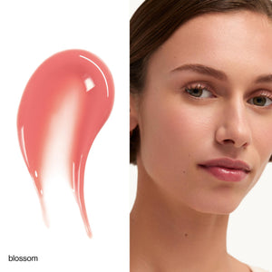 goop Beauty Hydra-Barrier Gel Gloss | Hydrating Lip Gloss to Moisturize & Plump Lips | Hyaluronic Acid & Vitamin E | Blossom - Sheer Petal Pink | 0.13 oz goopBuy Supplements Australia