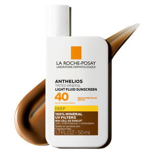 supplement productsLa Roche-Posay Anthelios Tinted Sunscreen SPF 40, Broad Spectrum SPF + Antioxidants, Titanium Dioxide & Zinc Oxide Sunscreen, 4 Flexible Shades With No White Cast - JerryCherryUSA