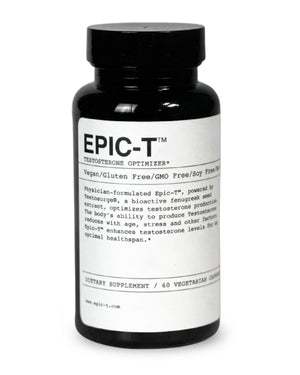 EPIC-T Testosterone Support Supplement for Men | Plant-Based Formula with Testosurge, B-Complex, B12, Zinc & Boron | Vegan, Non-GMO Daily Support EPICBuy Supplements Australia