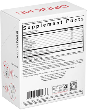 Codeage Wonder Heart Liquid CoQ10 Liposomal Ubiquinone Supplement, Coenzyme Q10 Heart Vitamins, Non-GMO Sunflower Phosphatidylcholine Vegan Blend, Raspberry Flavored Softgel, Pack of 30 Pouches CodeageBuy Supplements Australia