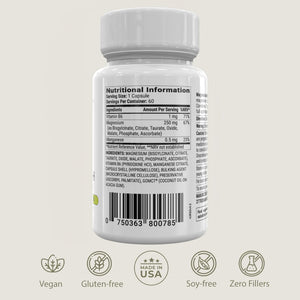 BIOptimizers Magnesium Breakthrough Supplement with 500mg - 7 Forms of Magnesium: Glycinate, Malate, Citrate, and More - Natural Support for Sleep and Cognitive Function -60 Capsules- Calming Vitamins BIOptimizers buy supplements Au