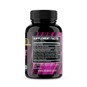 XtraBody Butt Enhancement and Breast Enlargement Supplement - Estrogen Enhancer - Increases Butt & Breast Size, Reduces Menstrual Symptoms & Provides an Extra Boost of Energy (1 Bottle=30 Capsules) Xtra BodyBuy Supplements Australia