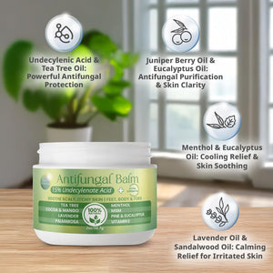 PURPLE CANYON Anti Fungal Balm with 15% Undecylenic Acid â Antifungal for Athletes Foot, Jock Itch & Ringworm â Tea Tree, Menthol & Essential Oils PURPLE CANYONBuy Supplements Australia