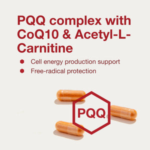 PROTOCOL FOR LIFE BALANCE PQQ Complex - Mitochondrial Health - with CoQ10 & L Carnitine - B Vitamin - Supplement for Energy - 30 Veg Caps PROTOCOL FOR LIFE BALANCE buy supplements Au