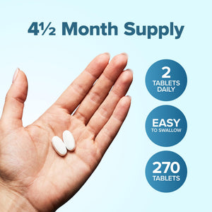 Magnesium Glycinate 400mg | 4+ Month Supply | Sleep, Relaxation & Muscle Support | High Absorption Chelated Magnesium Supplement for Women & Men | Gentle on Digestion | Vegan | 270 Tablets Purely Holistic buy supplements Au