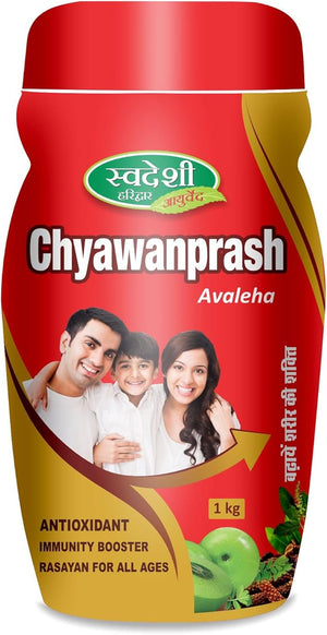 Chyawanprash Avaleha Classic Ayurvedic Recipe Rich in Natural Antioxidants Superfood Herbal Paste Traditional Inspired by Ayurveda with Ayurvedic Ingredients for Revitalize, Energize 1kg Swadeshi Haridwar Ayurved buy supplements Au